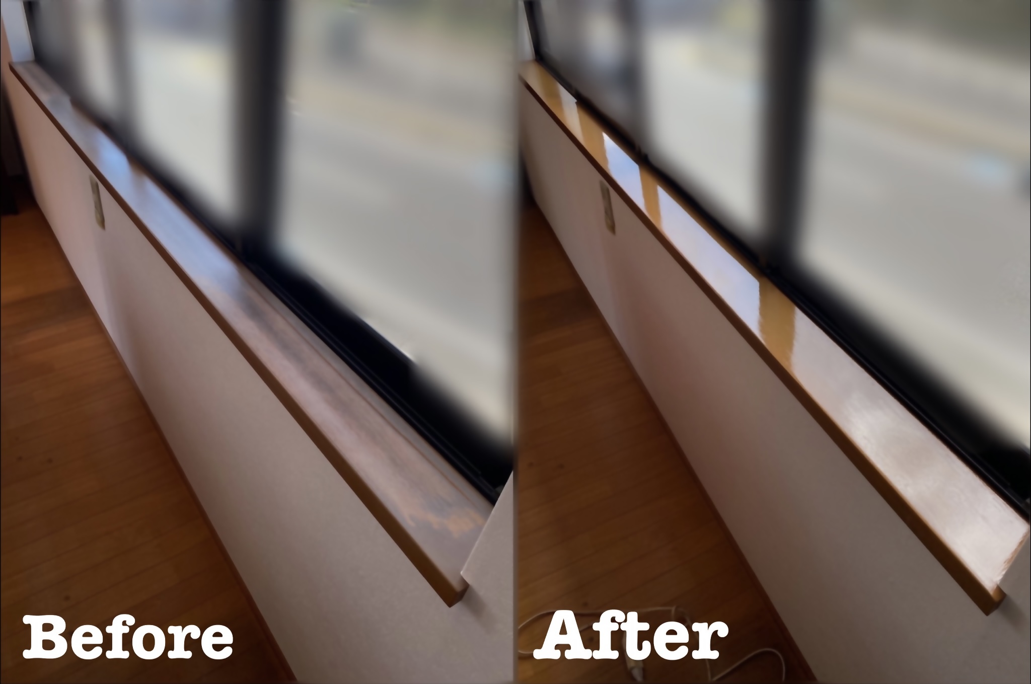 窓枠の経年劣化の補修 / 埼玉県八潮市