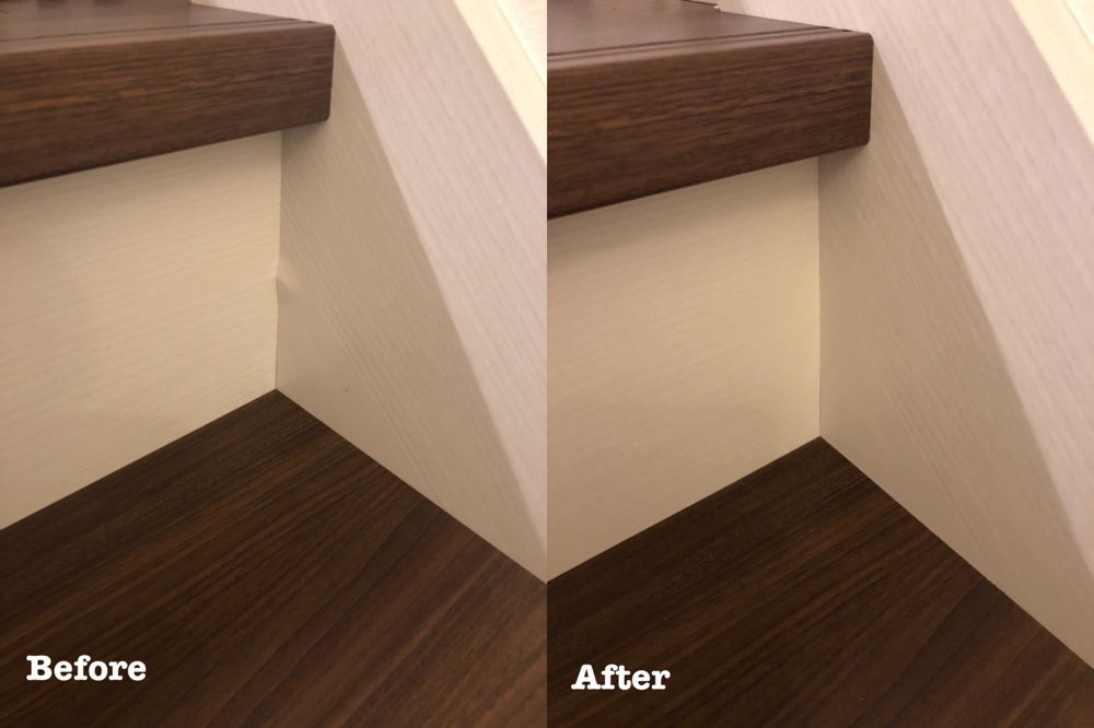 階段ササラ膨れ補修 / 埼玉県さいたま市北区