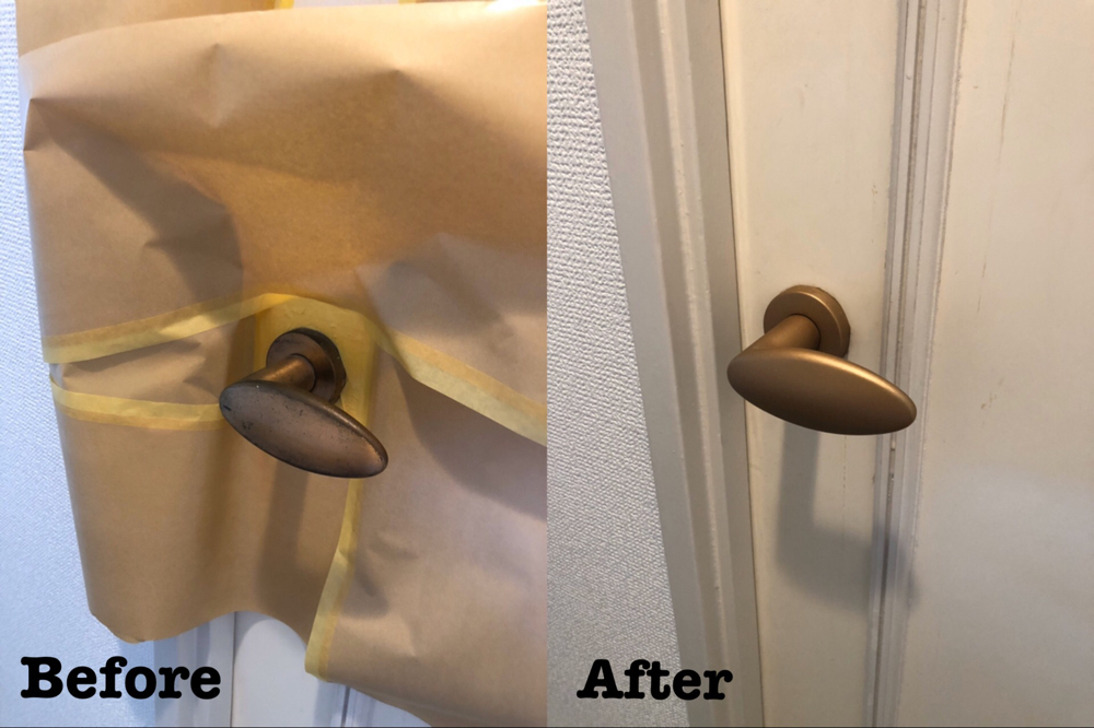 ドアレバーの補修 / 埼玉県和光市