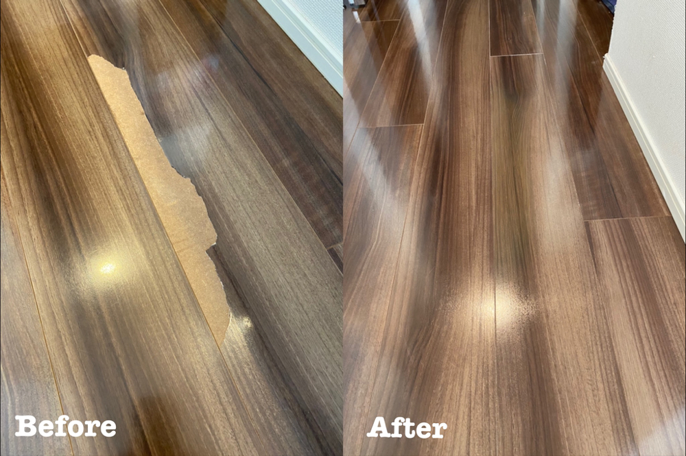 シートフローリングめくれ補修 / 東京都板橋区