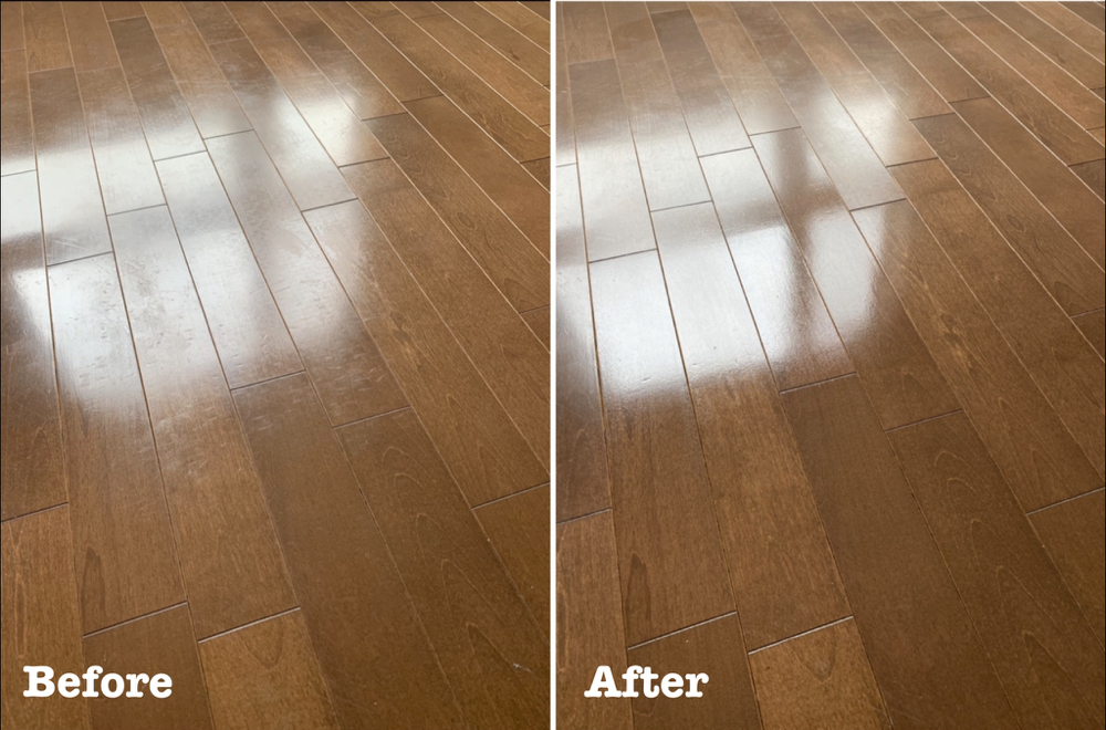 フローリング凹み補修 / 埼玉県行田市