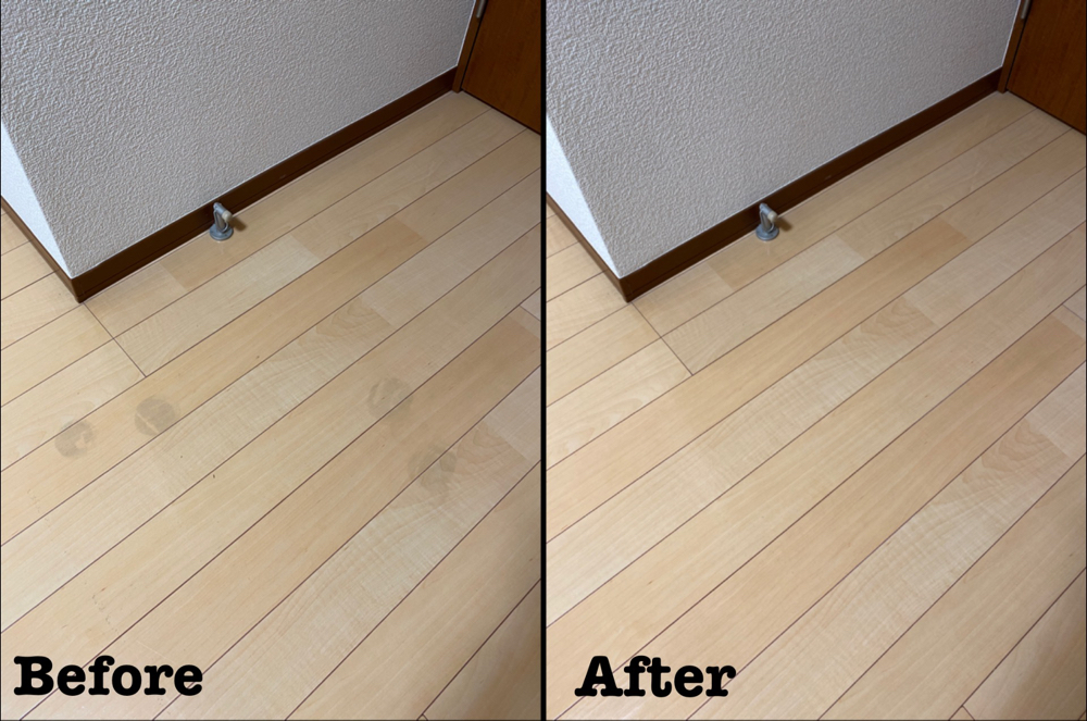 フローリングのシミ補修 / 埼玉県さいたま市南区