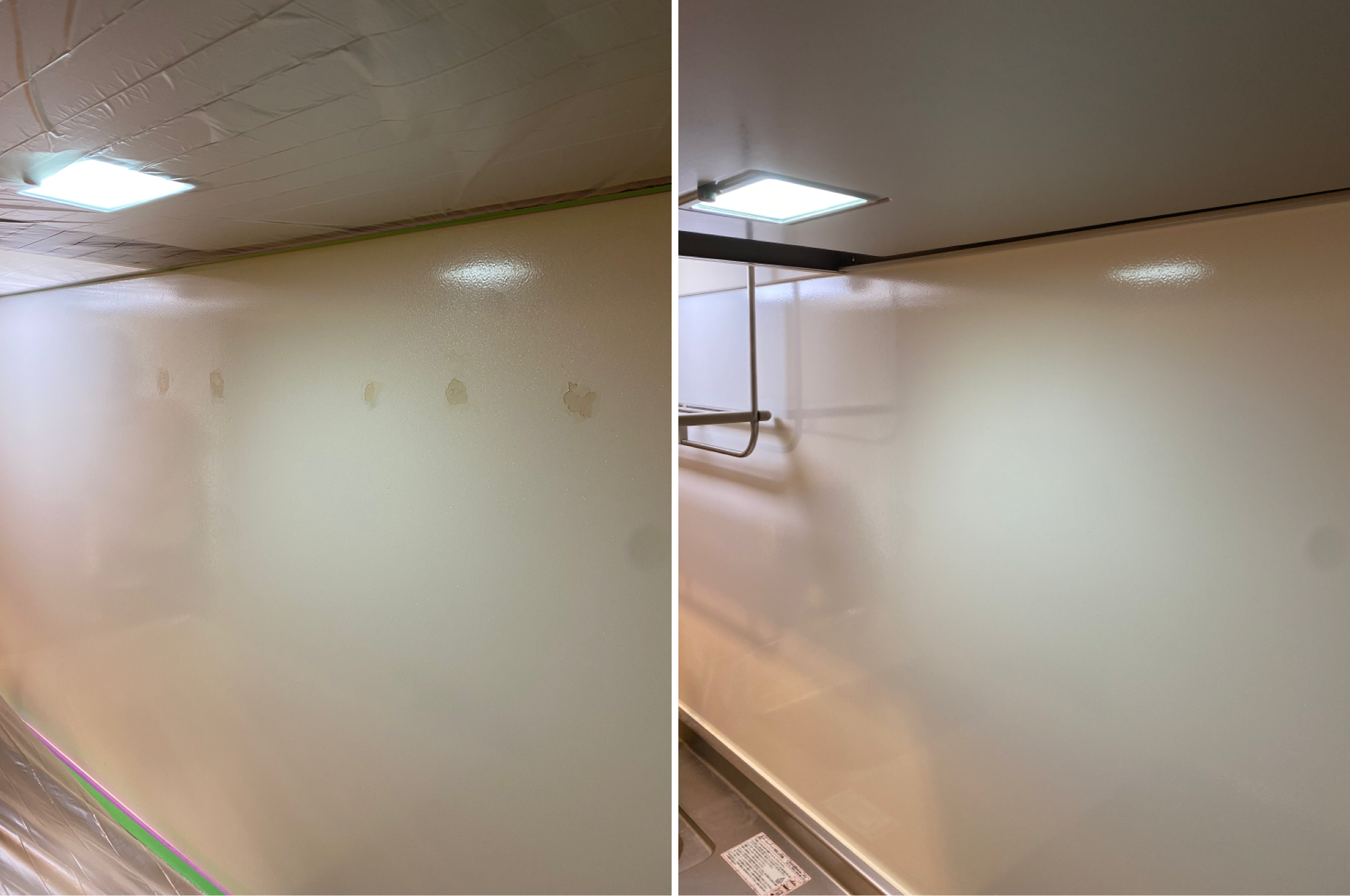 キッチンパネルの剥がれリペア / 埼玉県ふじみ野市