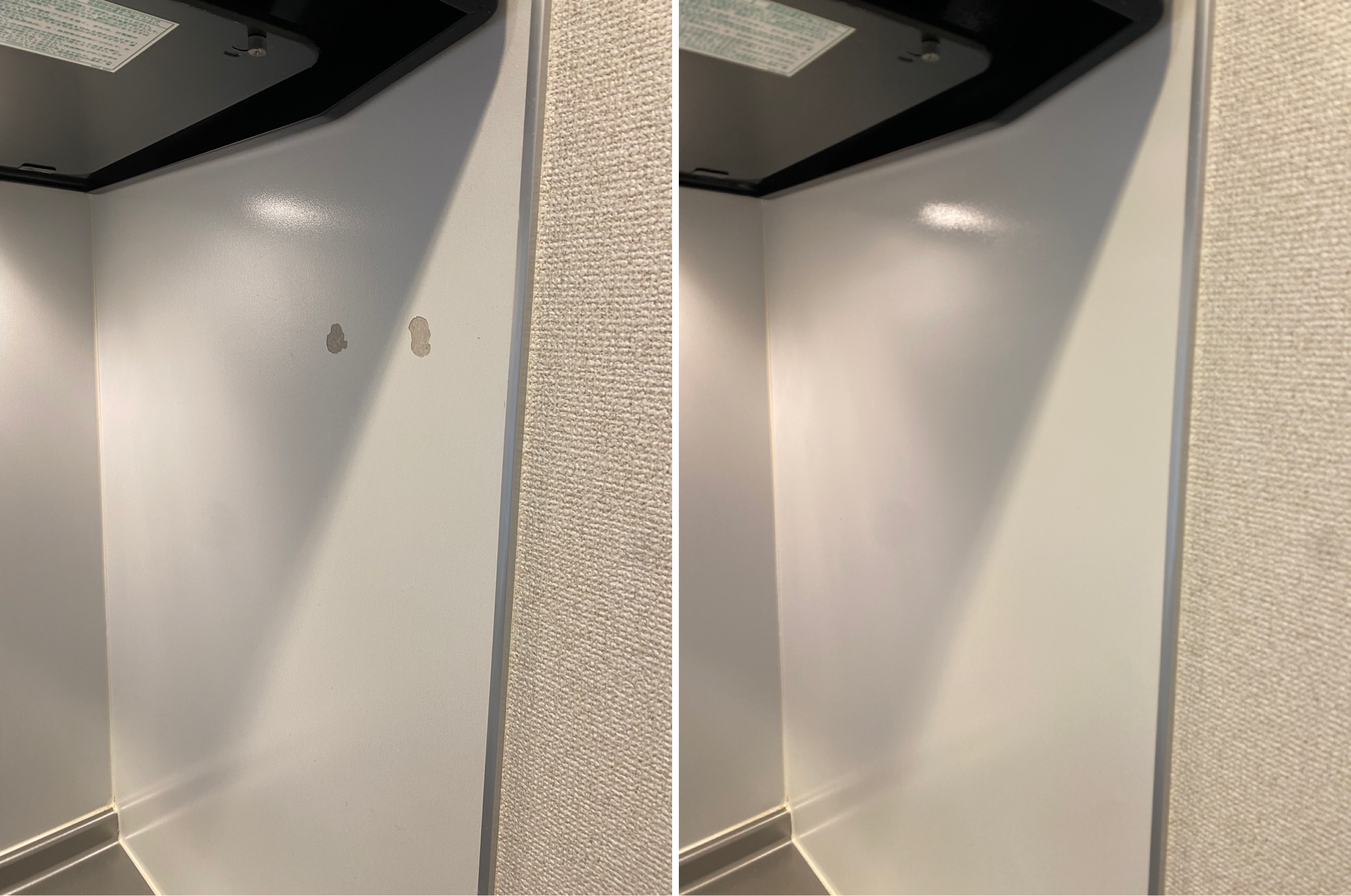 キッチンパネルの剥がれ補修 / 埼玉県鴻巣市