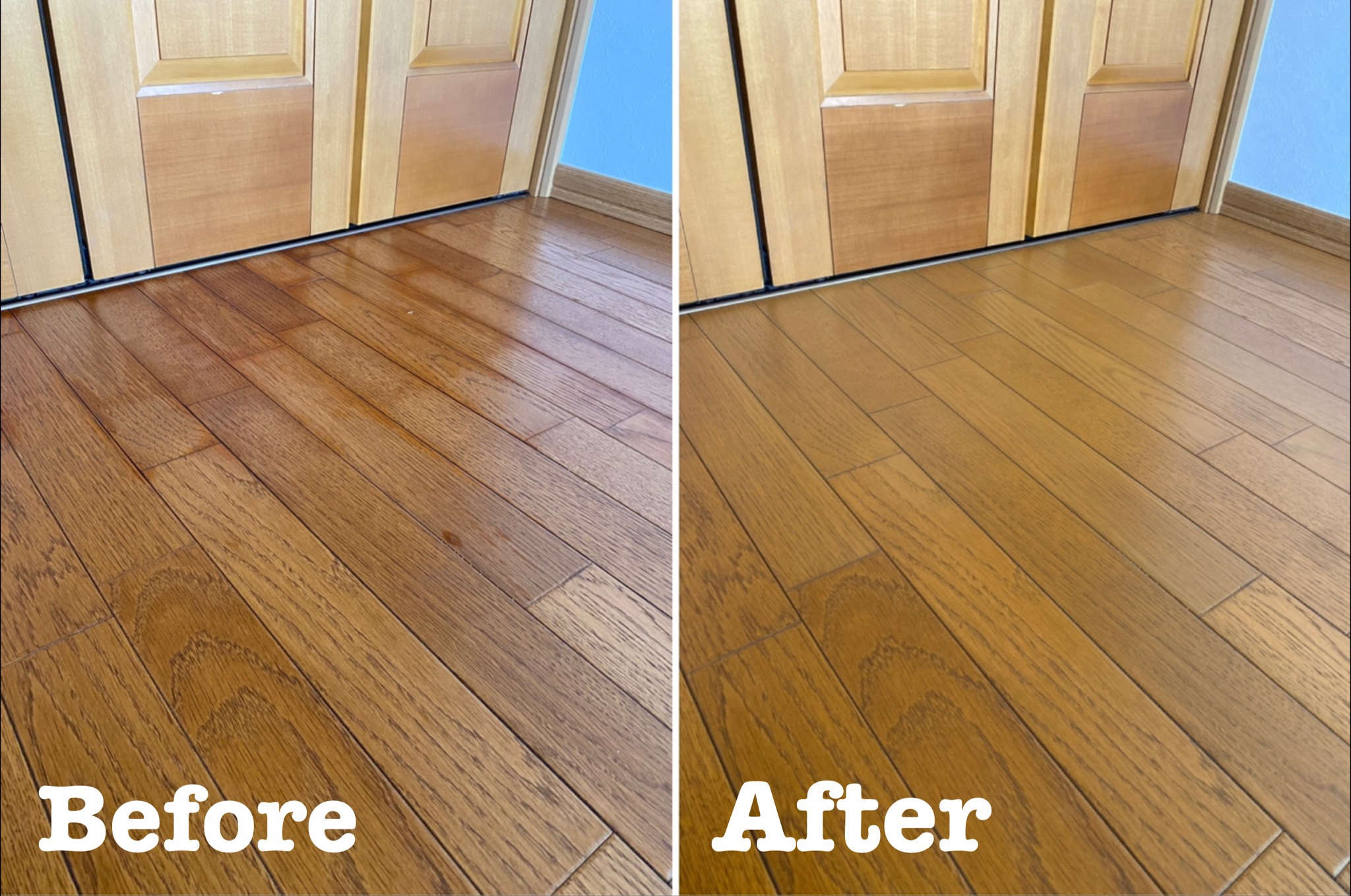 フローリングのシミ補修 / 埼玉県上尾市