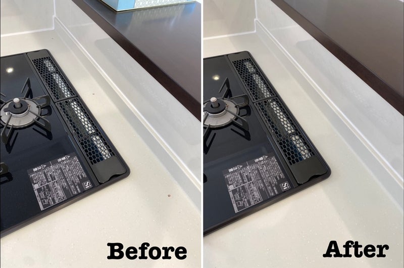 キッチン天板 穴補修 / 埼玉県さいたま市西区