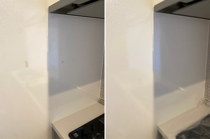 キッチンパネル剥がれ補修 / 埼玉県川口市