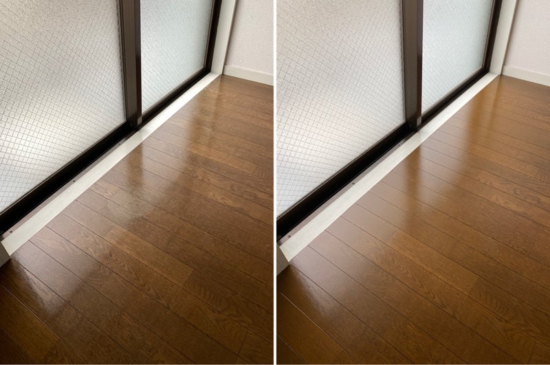 フローリング掃き出し補修 / 埼玉県草加市