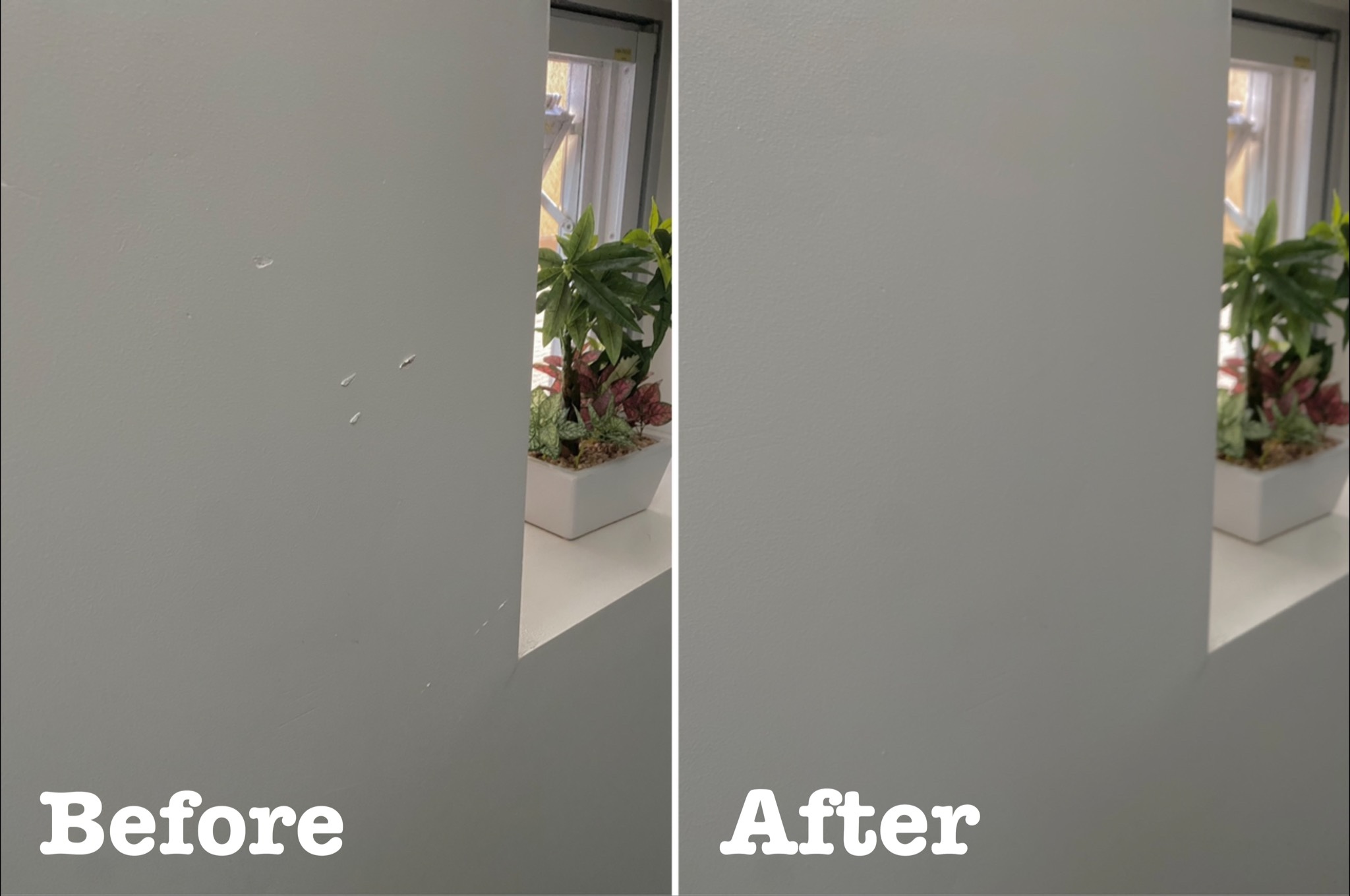 マンション共用内部の壁の傷補修 / 埼玉県東松山市