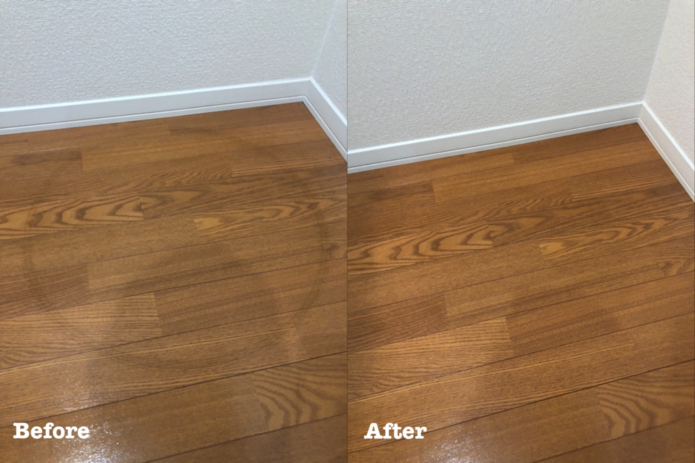 原状回復工事 タイヤ痕補修 / 埼玉県川口市