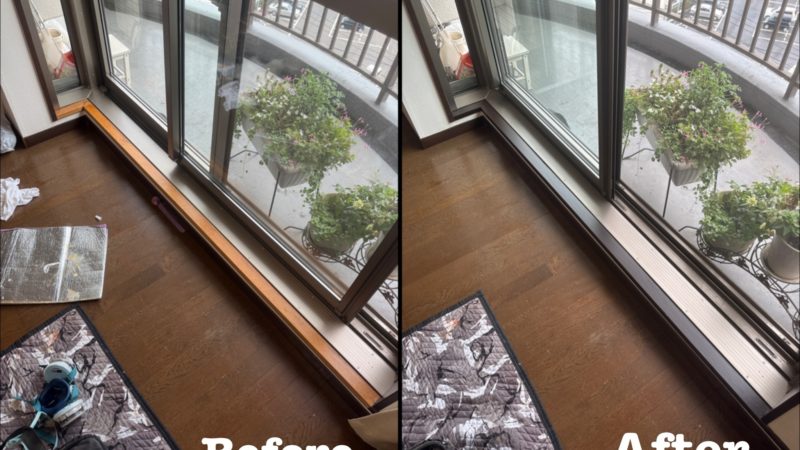 個人宅 窓の下枠塗装 / 埼玉県行田市