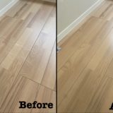 原状回復工事 フローリングの引きずり跡補修 / 埼玉県戸田市