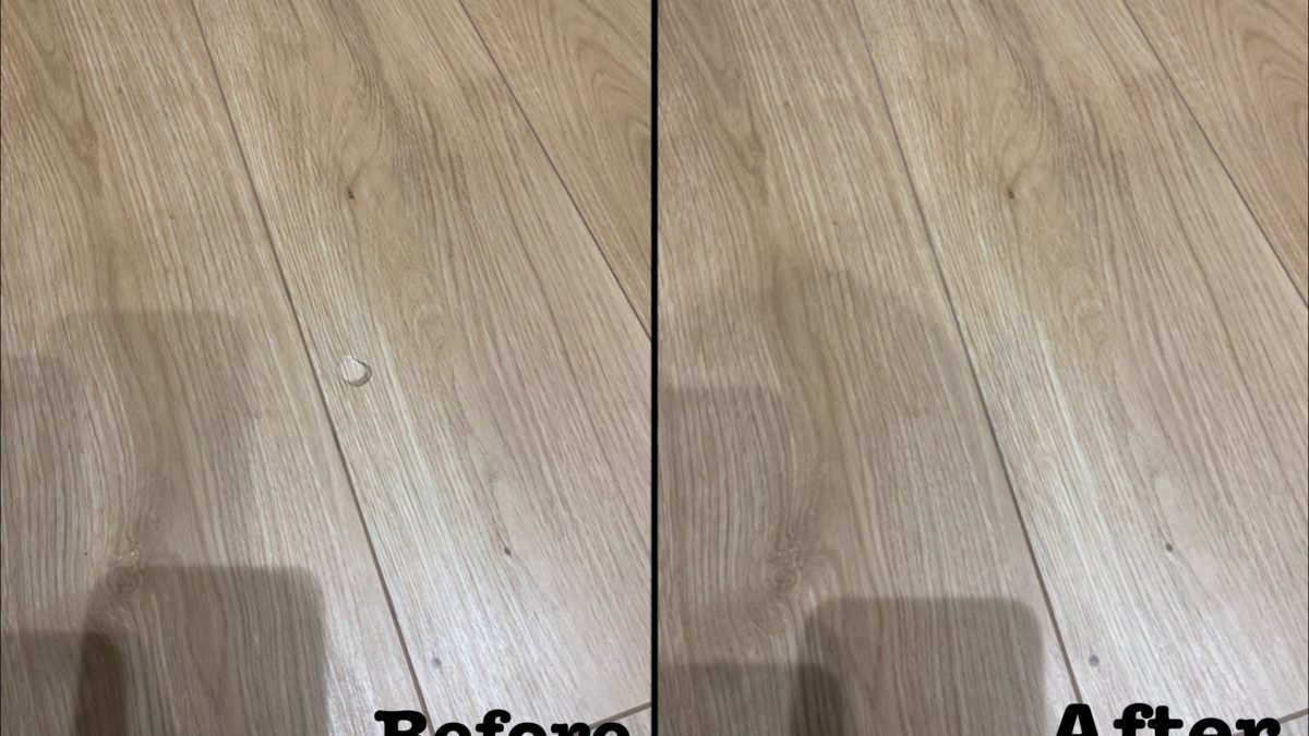 個人宅 フローリング打痕補修 / 埼玉県さいたま市中央区