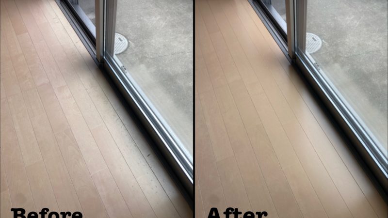 リフォーム工事 掃き出しフローリング補修 / 埼玉県春日部市