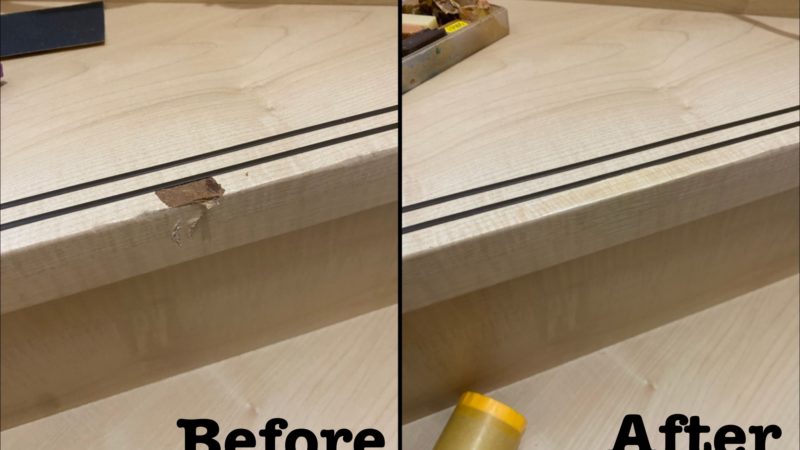 個人宅 階段踏み板の補修 / 埼玉県朝霞市