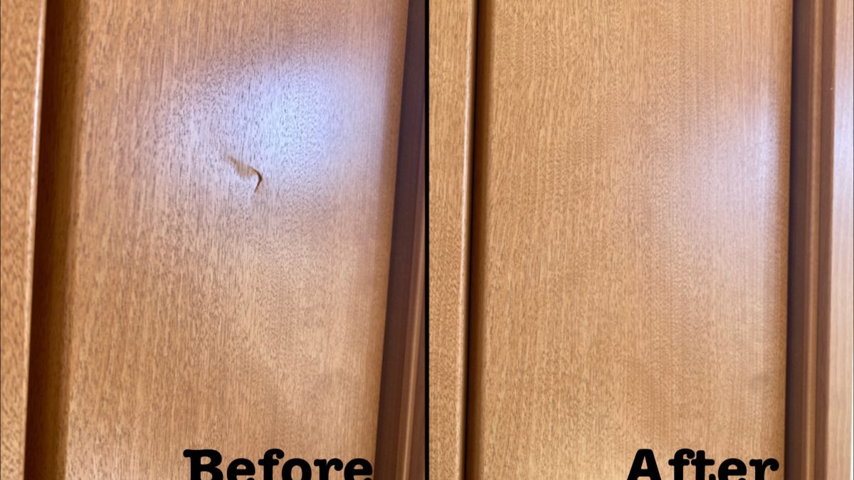 個人宅 クローゼット扉の陥没補修 / 埼玉県鴻巣市