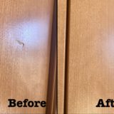 個人宅 クローゼット扉の陥没補修 / 埼玉県鴻巣市