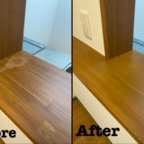 原状回復工事 キッチンカウンター補修 / 埼玉県さいたま市南区