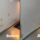 原状回復工事 キッチンパネル表面剥がれ補修 / 埼玉県川口市