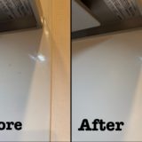 原状回復工事 キッチンパネル 表面剥がれ補修 / 埼玉県志木市