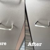 個人宅 玄関パネル線傷の補修 / 埼玉県さいたま市緑区