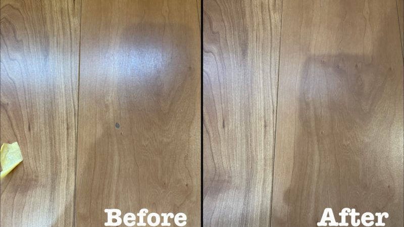 個人宅 フローリングの小傷補修 / 埼玉県加須市